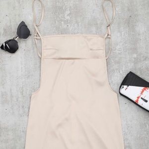 Champagne Sexy Slip Dress